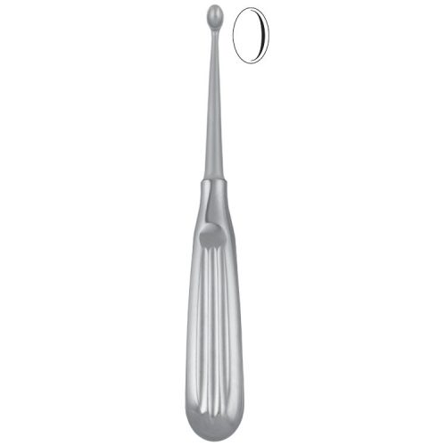 Łyżeczka kostna Volkmann owalna 11.6mm/170mm fig.4