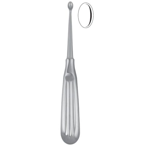 Łyżeczka kostna Volkmann owalna 13.7mm/170mm fig.6