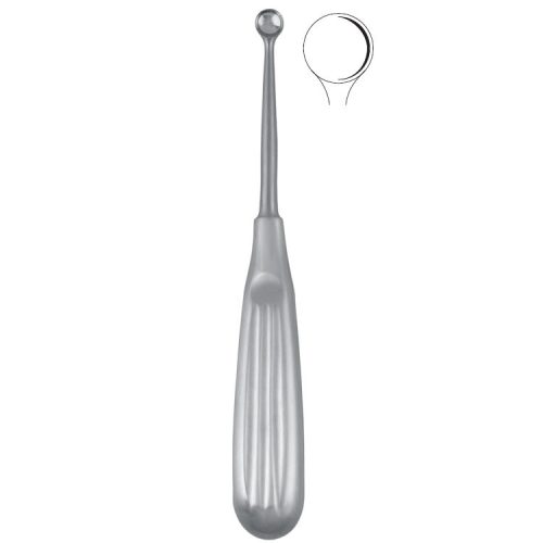 Łyżeczka kostna Bruns okrągła 14mm/170mm fig.6