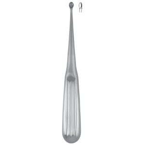 Łyżeczka kostna Spratt owalna 3mm/170mm fig.00