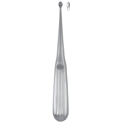 Łyżeczka kostna Spratt owalna 3mm/170mm fig.00