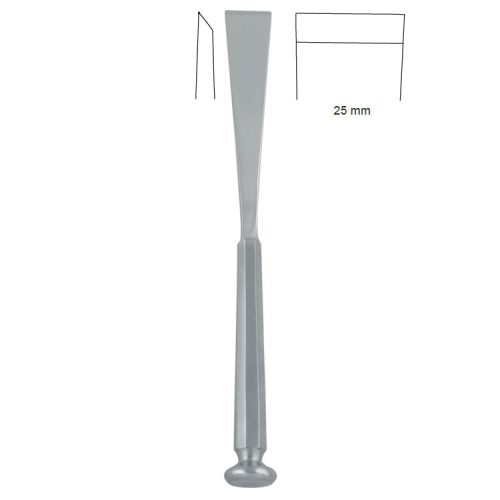 Osteotom Stille prosty 25mm/200mm