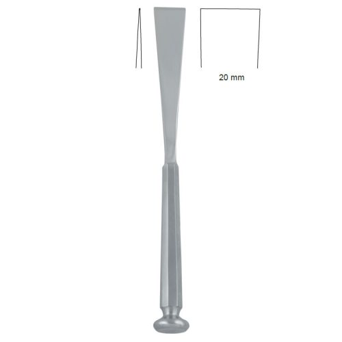 Dłuto kostne Stille płaskie 20mm/200mm