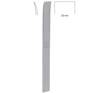 Osteotom Lambotte zagięty 25mm/230mm