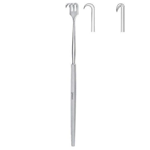 Hak Falcon 1-zębny ostry 160mm