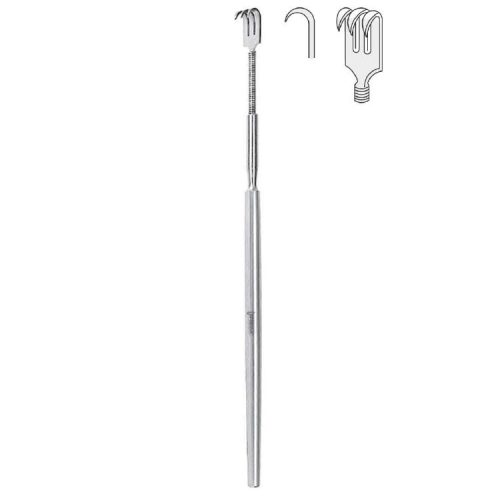 Hak Falcon 3-zębny giętki ostry 160mm