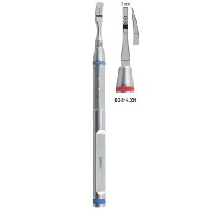 Osteotom zagięty 3mm