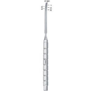Osteotom Falcon zagięty 4mm/175mm