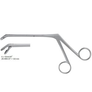 Odgryzacz do laminektomii Spurling cięcie w dół 45° 4x10mm/120mm