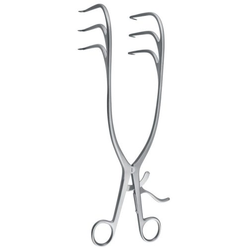 Retractor SR Gelpi-Scoliosis 3x3 prongs sharp 70x305mmm