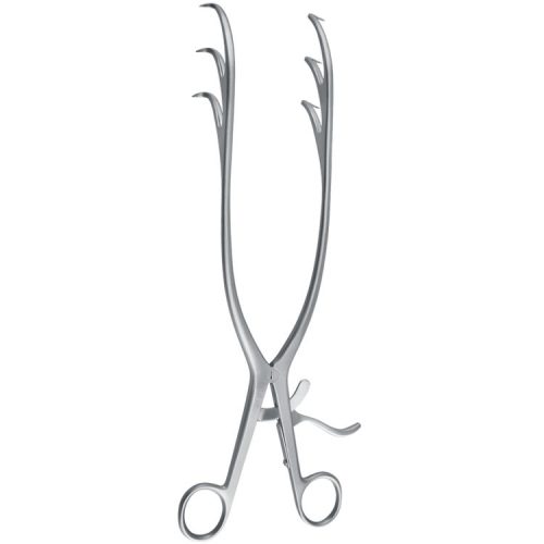 Retractor SR Gelpi-Scoliosis 3x3 prongs sharp 40x305mmm