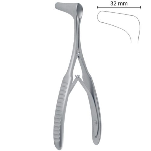 Wziernik nosowy Hartmann-Halle fig.3 150mm