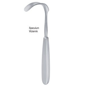 Wziernik pochwowy Braun 56x13mm 180mm