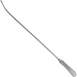 Sonda ginekologiczna Sims z podziałką giętka posrebrzana 320mm