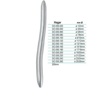 Rozszerzadło maciczne Hegar ø 13/14mm