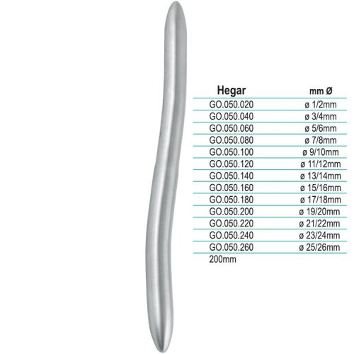 Rozszerzadło maciczne Hegar ø 13/14mm