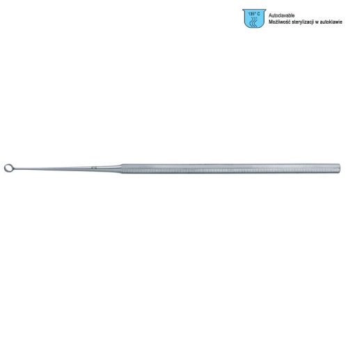 Łyżeczka uszna Buck kątowa ostra 4mm/165mm fig.4
