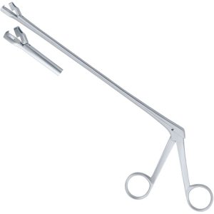 Kleszczyki biopsyjne Wittner zagięte 230mm
