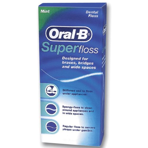 Nić Oral-B super floss (opak.50szt.)