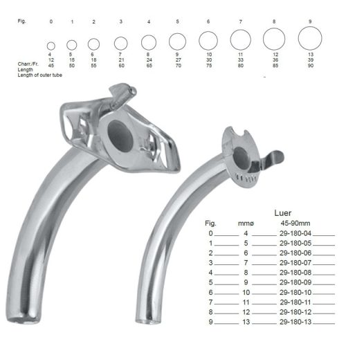 Rurka tracheostomijna Luer 13mm fig.9