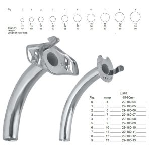 Rurka tracheostomijna Luer 11mm fig.7