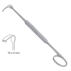 Hak Meyerding 3-zębny uchwyt pierścieniowy 16x5mm/180mm