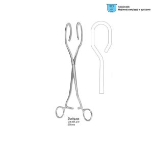Kleszczyki Dartigue do jaja płodowego proste 270mm