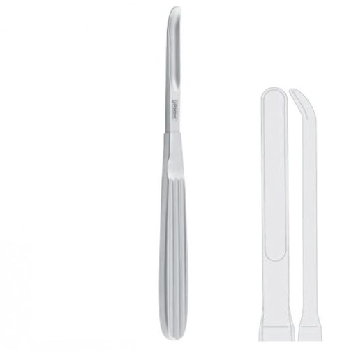 Stripper TMJ Dunn-Dautrey curved 6x56mm, 165mm