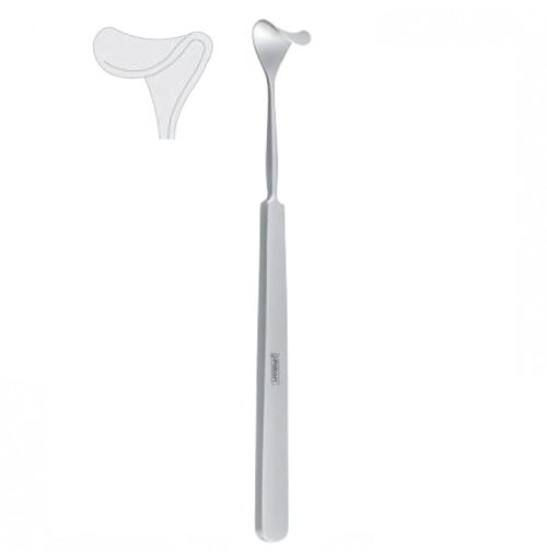 Retractor orbital/eye lid Tessier 17.5mm, 150mm
