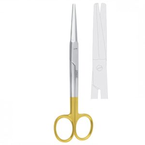 Scissors face-lift Tessier straight 165mm TC