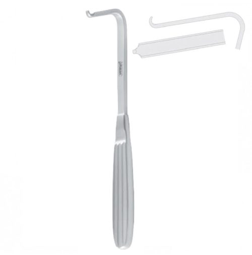 Retractor piriform rim Hargis 185mm