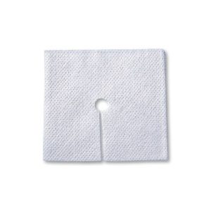 Kompresy tracheotomijne Matovlies z wycięciem O roz 10cm x 10cm (Opak. 2 szt.), jałowy