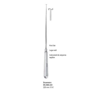 Instrument Bozemann do wiązania szwów 220mm