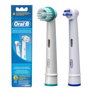 Końcówki ortodontyczne do szczoteczki elektrycznej EB Oral-B (3 szt.)