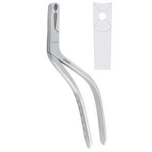 Forceps mandible Rowe-Harrison 200mm