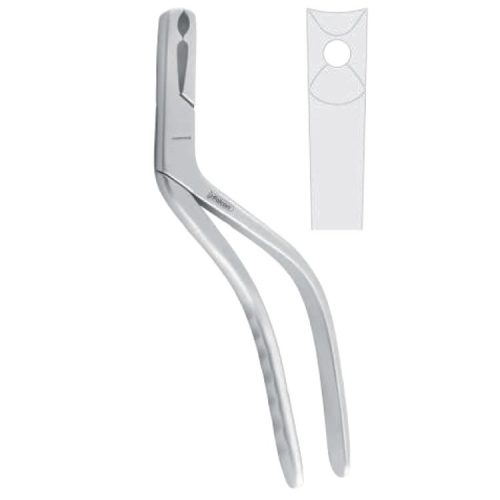 Forceps mandible Rowe-Harrison 200mm