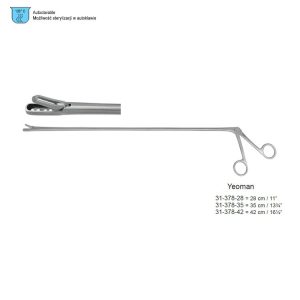 Kleszczyki rektalne Yeoman do biopsji proste 280mm fig.2
