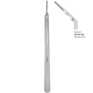 Uchwyt do skalpela wygięty 210mm fig.4LA