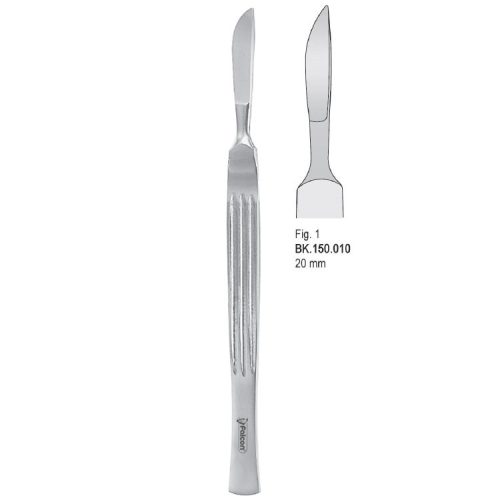 Skalpel ze stali nierdzewnej, ostrze 20mm fig. 1
