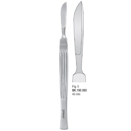 Skalpel ze stali nierdzewnej, ostrze 40mm fig. 5
