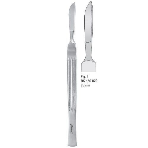 Skalpel ze stali nierdzewnej, ostrze 25mm fig. 2