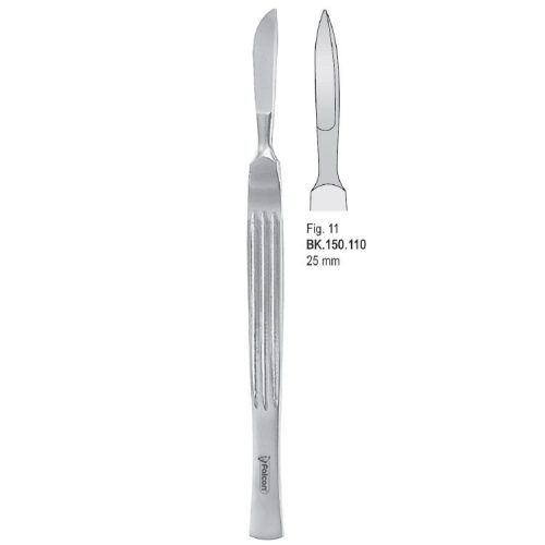 Skalpel ze stali nierdzewnej, ostrze 25mm fig. 11