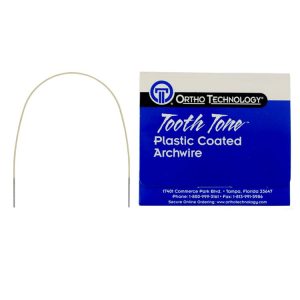 Tooth Tone® Łuki SS Full-Form okrągłe kosmetyczne góra .020''