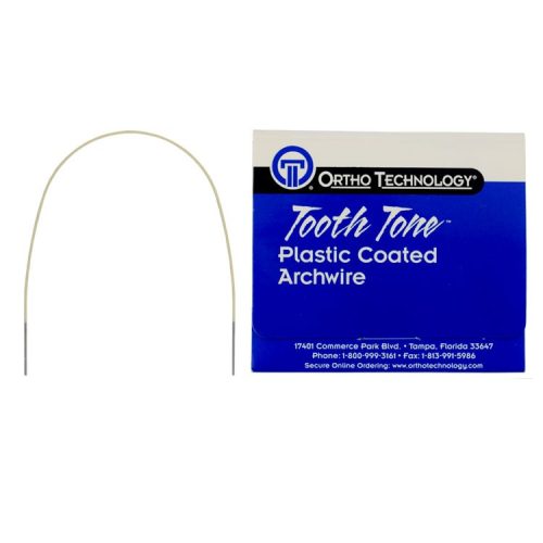 Tooth Tone® Łuki SS Full-Form okrągłe kosmetyczne góra .016''