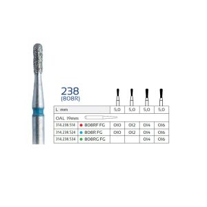 Wiertło diamentowe FG 808RG.314.237.534.014