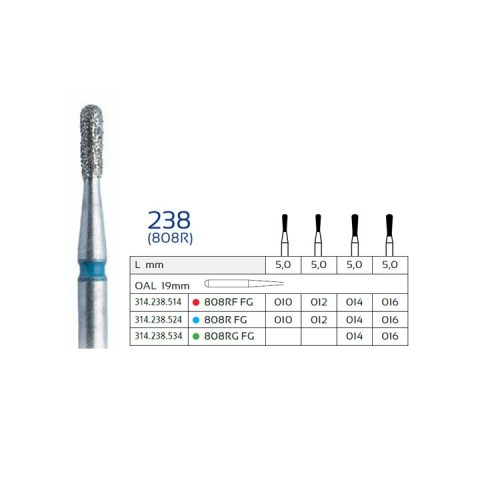 Wiertło diamentowe FG 808RG.314.237.534.014
