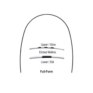 MaxiFlex Łuki Niklowo-Tytanowe Full-Form prostokątne dół (10 szt.)