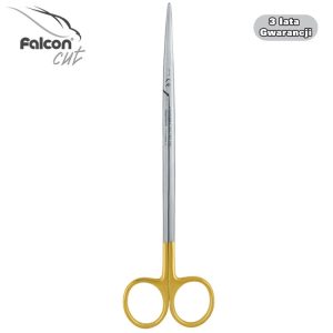 Falcon-Cut Nożyczki Metzenbaum Fino zagięte 180mm