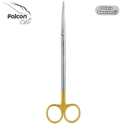 Falcon-Cut Nożyczki Metzenbaum Fino zagięte 180mm