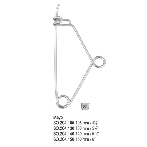 Ramka zamknięta Mayo na instrumenty 130mm
